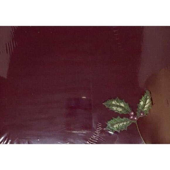 Creative Memories 12x12 Red Christmas Album Holly Old Style w/ White Pages - Picture 2 of 5